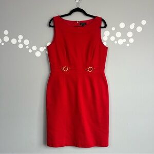 Tahari ASL Teresa Sheath Textured Dress Size 12